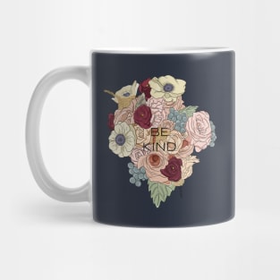 Be Kind Botanical Art Mug